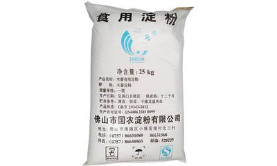 木薯淀粉特征
